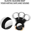 Silicone Airtag 4pack Keyring Compatible With Apple Airtag,airtag Case