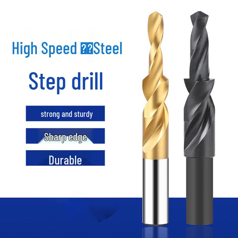 High-Speed Steel M5 90° Step & Counterbore Drill Bit