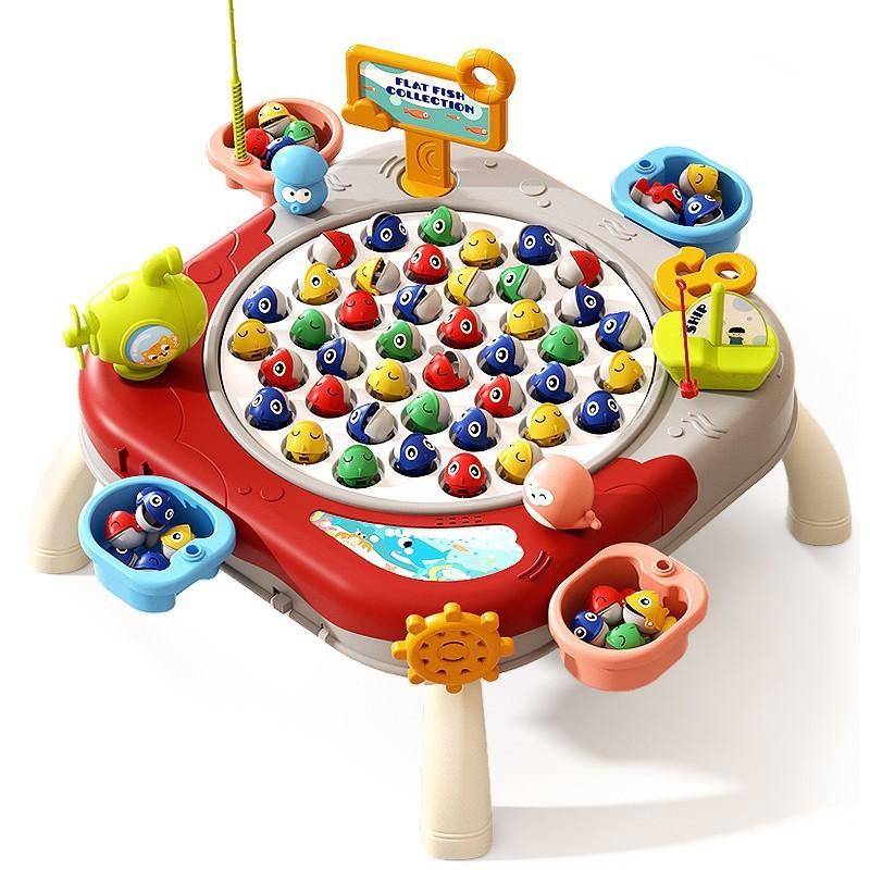 Magnetic Fishing Toy Set For Kids With Fish And Rods For Toddler Play And Parent Child Interaction
