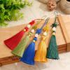 Chinese Knot Tassel Pendant With Lucky Beads, Chinese New Year Decoration, Pendant Ornaments For Spring Festival, Lunar New Year