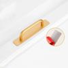 1Pcs Self-Stick Instant Cabinet Drawer Handles Pulls - 5.8 Inch Stainless Steel Adhesive Door Handles, No Drilling Design