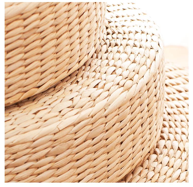 Thickened Straw Braided Tatami Meditation Cushion - Round Kneeling Pad & Zafu Stool