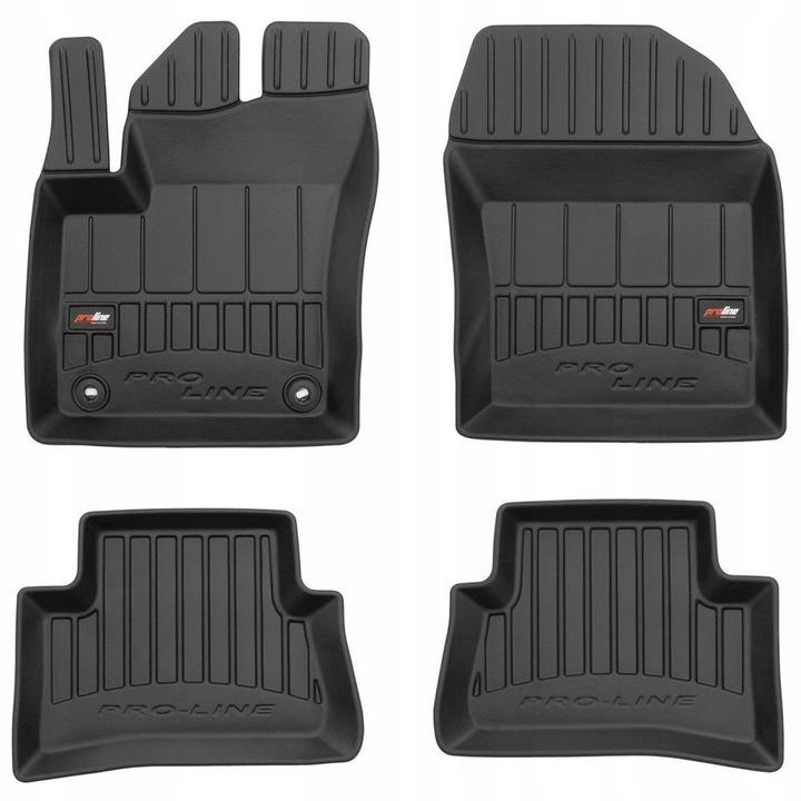 Mats, Door Mats, Rubber Door Mats Mazda Premacy 2005-2010, 3D Trough