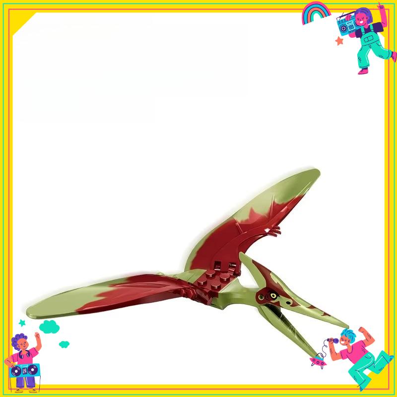 סדרת יורה פארק עולם הדינוזאורים מיני דינוזאור ערכת בנייה בנושא צעצועים וחלקים ניידים קוביות בניין צעצועי חינוך לתינוק