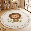 Children's Room Living Room Bedroom Bedside Carpet Round Room Maintenance Free Carpets Sound Insulation Anti Slip Cartoon Rug