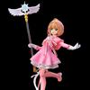 22CM Anime Card Captor Sakura Clear Card-hen Kinomoto Sakura Figure Standing Model Toy Gift Collection Action Figure Doll