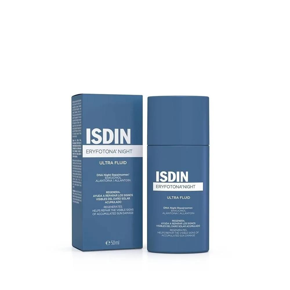 ISDIN Eryfotona Night Serum 50ml 1 Pack ISDIN Eryfotona Night Nachtserum - Repariert Sonnenschden