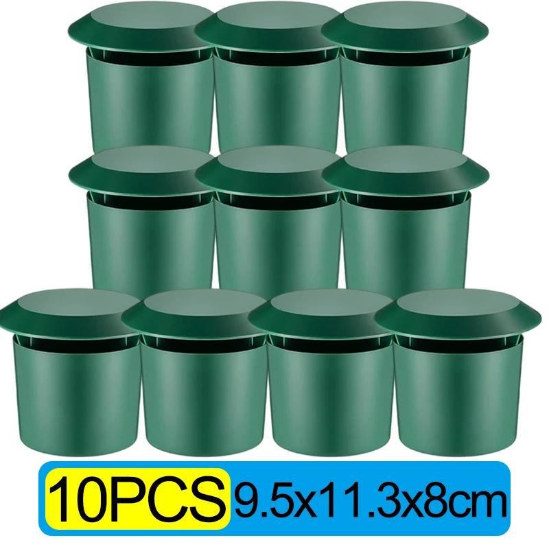 3-10PCS Snail Trap Catcher Garden Slug Cage Reusable Pests Bait Station Tools Garden Farm Protector Tools Garden Accessories