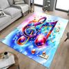 1PC Music Note Cosmic Extra Large Non Slip Floor Carpet, Office, Family, Bedroom Large Area Rug Indoor Rugs, Vibrant Colors