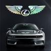 Car Logo Angel Wings Decoration 3D Reflective Waterproof Sticker For Lexus F-SPORT ES RX NX LS UX LM LX GX LC RZ IS CT GS RC HS