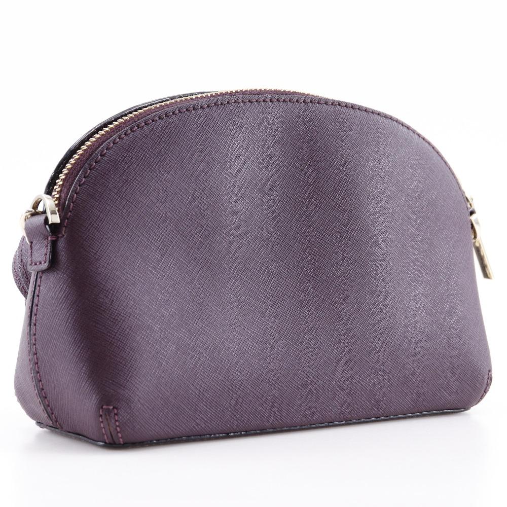 Kate Spade Cameron Street Hilly Shoulder Bag Wine-red Leather Women Used