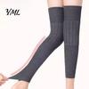 Knitted Leg Protectors 1 Pair Knit Warmers for Elderly Women, Soft Stretchy Winter Knee Thick Sleeves, Anti-slip Long Boot Socks Cold Weather Thermal