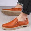 Fashion Casual Men's Leather Shoes Classic Gentleman Quality Style Office and Driving Outdoor Leisure Walking Comfortable Office Shoes