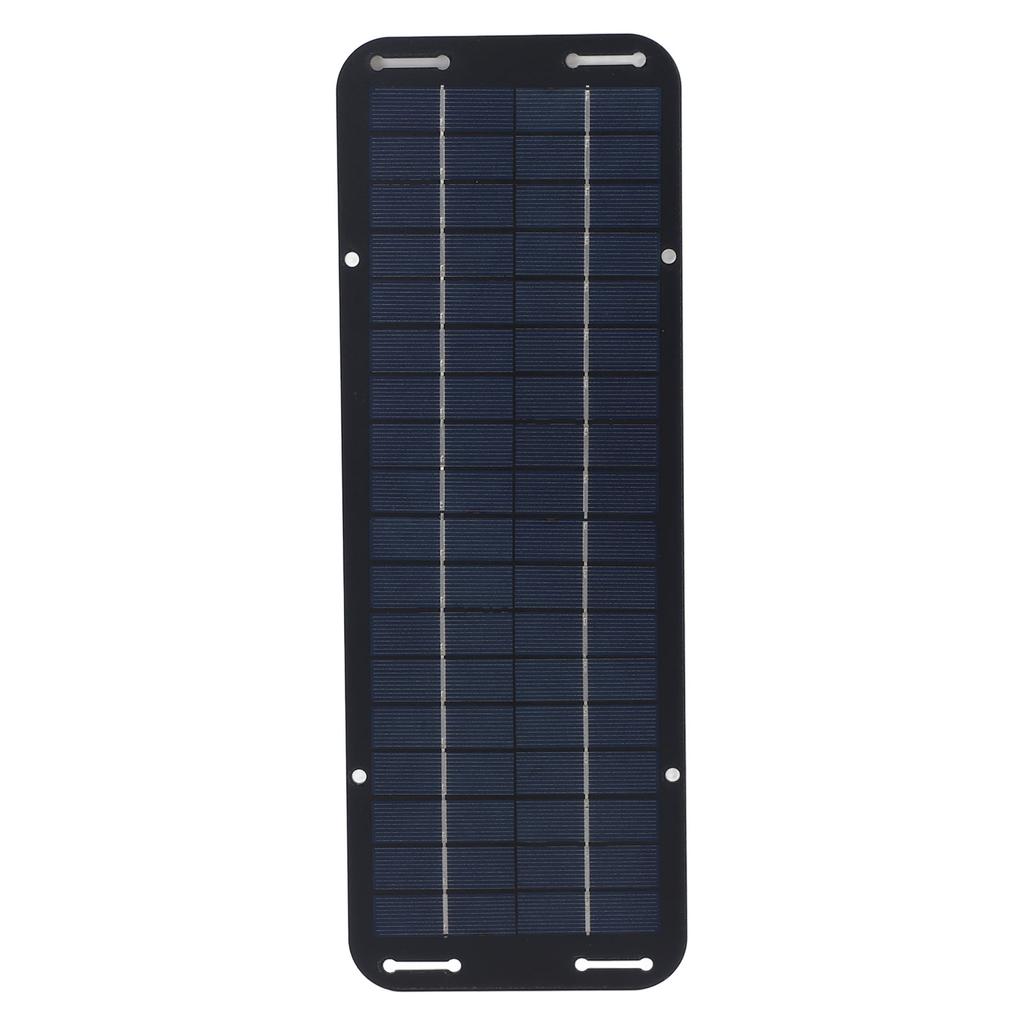 10W Solar Panel Kit High Efficiency Monocrystalline Lightweight Portable Solar Charger Panel with Cables for Camping