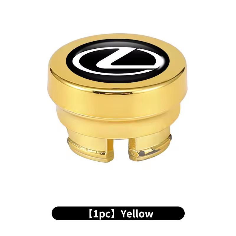 Car Cigarette Lighter Cover DustProof Decoration Cap For Lexus LS LC RZ IS350 ES300 GS350 CT200h GX460 LX570 RX500h NX300 UX260