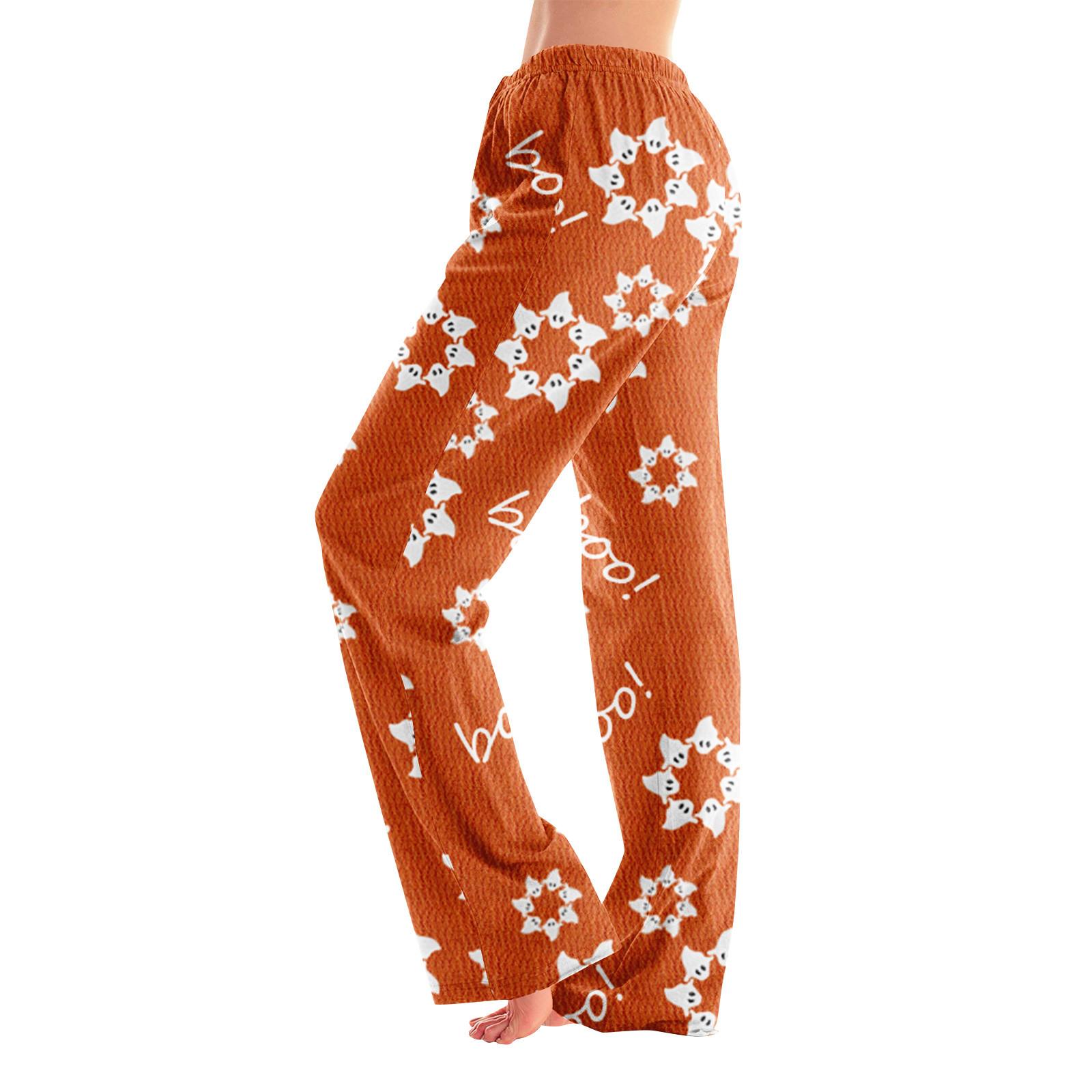 

Пижамные брюки Домашняя одежда Повседневные Брюки на кулиске с эластичной талией Удобные Прямые Брюки для йоги Свободные XL