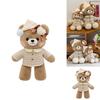 Cute Pajamas And Hats Teddy Bears Plush Toys Doll Children Toy For Childrens Gift
