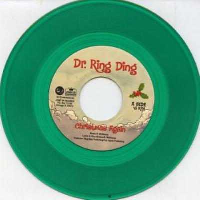 7inch Record DR. RING DING - Christmas Again (Colored Vinyl) / V JUMP7XMAS5 Jump Up Records 2016 US Reggae, Ska & Dub