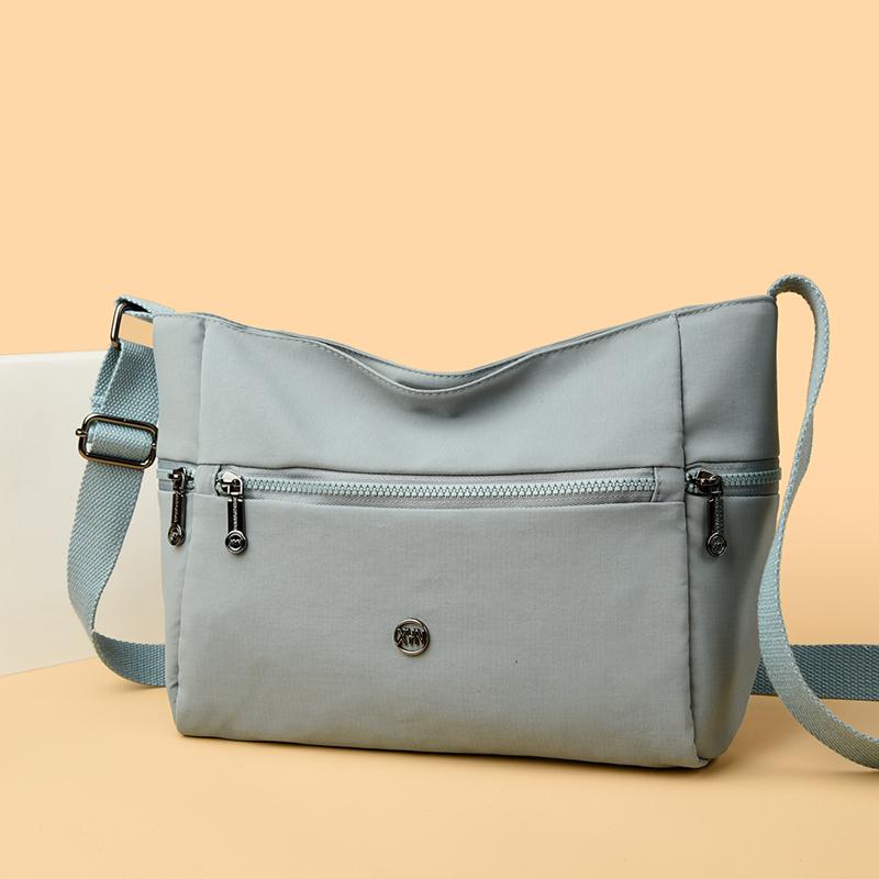 Women's Shoulder Bag Lightweight Crossbody Bag Water-Repellent Nylon Bag Mother Bag
