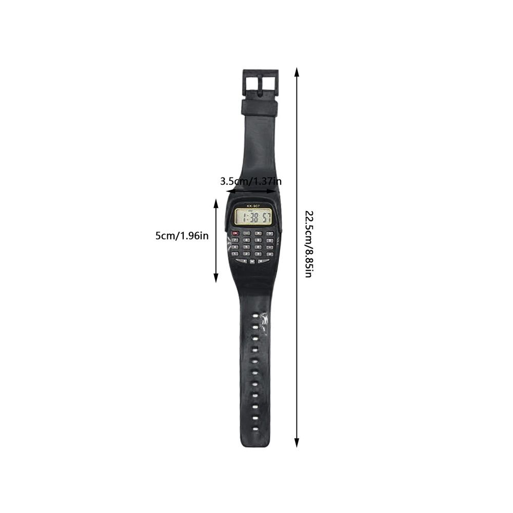 Children Watch Silicone Calculator Watch Electronic Calculator Date Electronic Watch Wrist Watch