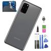 Galaxy S20 Plus Back Glass Replacement Back Cover Glass Housing Door with Camera Lens and Pre-Installed Tape for Samsung Galaxy S20 Plus S20+ with