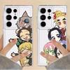 Phone Cover Case for Samsung Galaxy S26 Note 20 Ultra 10 S23 Ultra S25 Edge S21 S20 Plus S24 S22 FE D-Demon S-Slayer