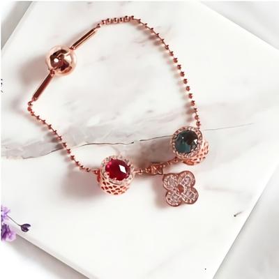 PANDORA Armband im Angebot: Zwei-Kubik-Armband