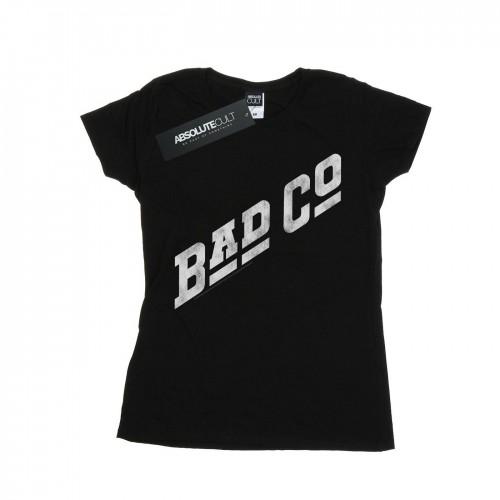 

Bad Company Womens/Ladies Distressed Logo Cotton T-Shirt білий