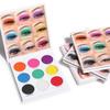 9-color Eyeshadow Matte Eye Shadow Palette Langlasting Waterproof Color Eye-shadow Flash Eye Shadow Disc