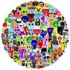 50/100PCS Stickers Funny Music Game Decals DIY Phone Luggage Laptop Skateboard Guitar Bike Car Sticker