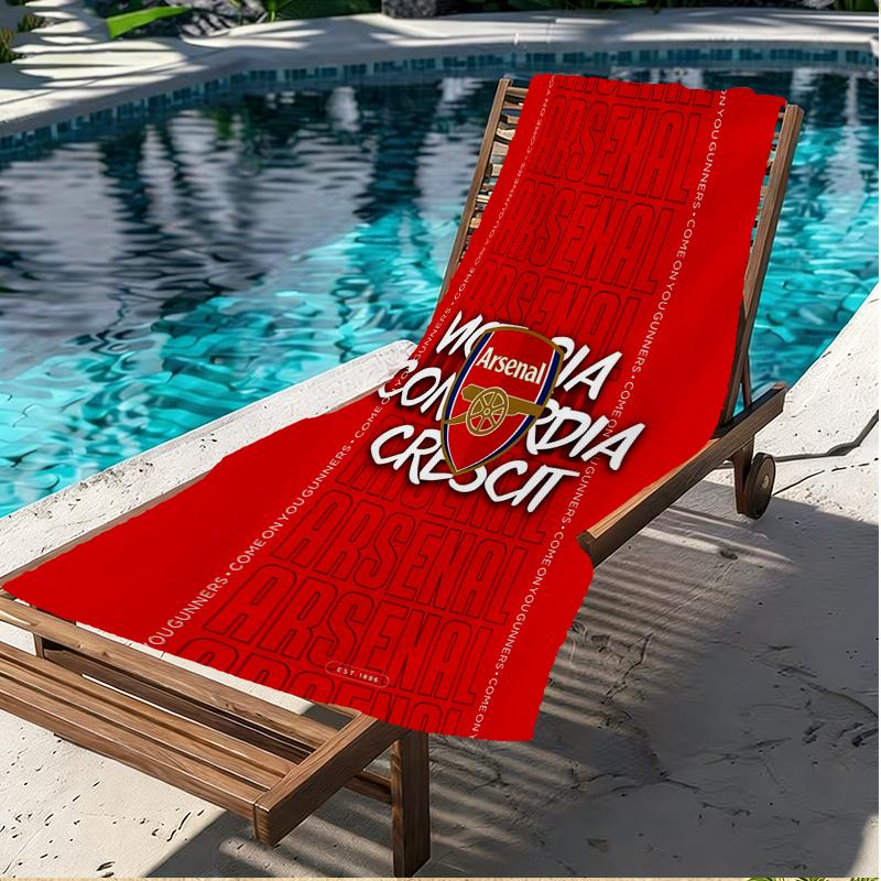 Football team.C Print Beach Towel, Versatile Lightweight Absorbent Beach Towel for Pool Surf Yoga Bathroom, Perfect Birthday Holiday Gift