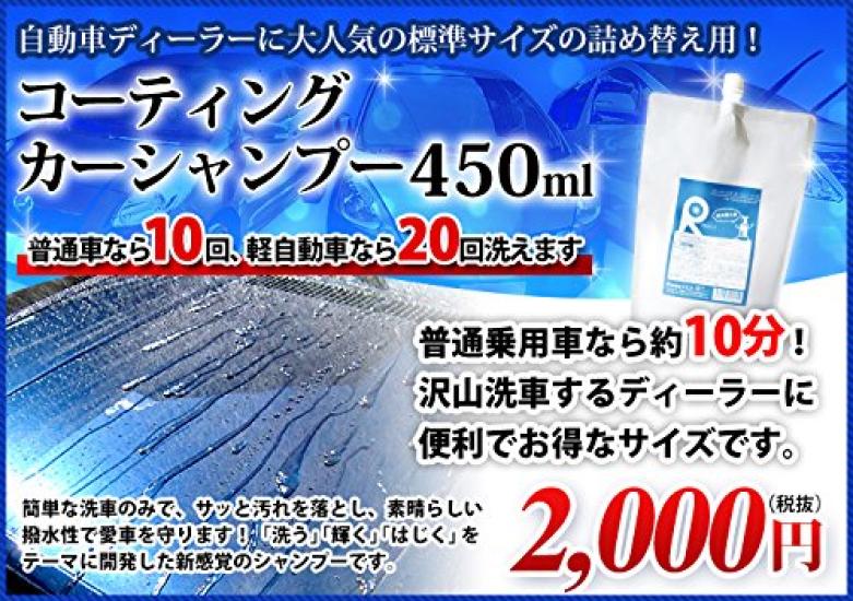 Ripica Coating Car Shampoo Eco Pouch 450ml A0063