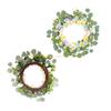 Bunter Rosenkranz Künstlicher Frühlingskranz Türkranz für Hochzeit