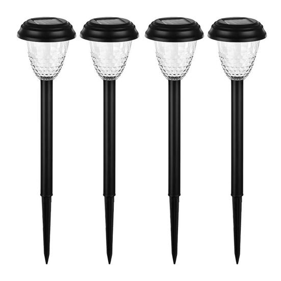 Super Jasne Światło Solarne Automatyczne WŁ./WYŁ. Oświetlenie Krajobrazowe Zewnętrzne Wodoodporne Zasilane Solarnie Światło Ogrodowe na Ścieżkę