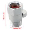 Shower On Off Valve 40mm Anti-Leak Design Chrome Finish