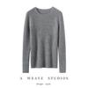 Women's Pure Cashmere Sweater, Round Neck, Loose Fit, Autumn/Winter Knitwear, Versatile Base Layer Pullover