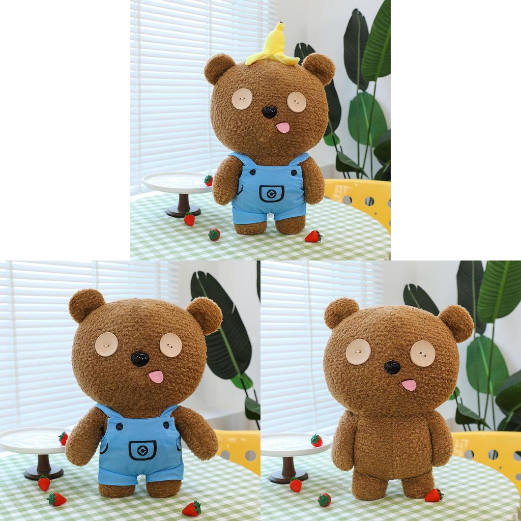 Kuscheliger Tim Bär Plüschtier für Kinder Weiches Cartoon-Tier Geschenk
