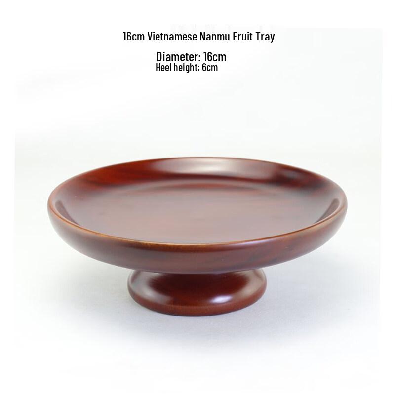 Vietnamese Padauk Wood Serving Plate