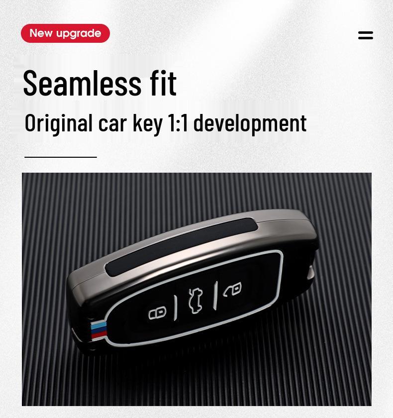 Premium Hongqi H9 Key Case: Full Coverage Shell for H5, H7, and HS7 Models - Unisex Design