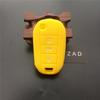 ZAD silicone rubber key fob cover case shell skin protect for Citroen C2 C3 C4 Picasso Xsara C5 C6 C8 Flip Folding 3 button key