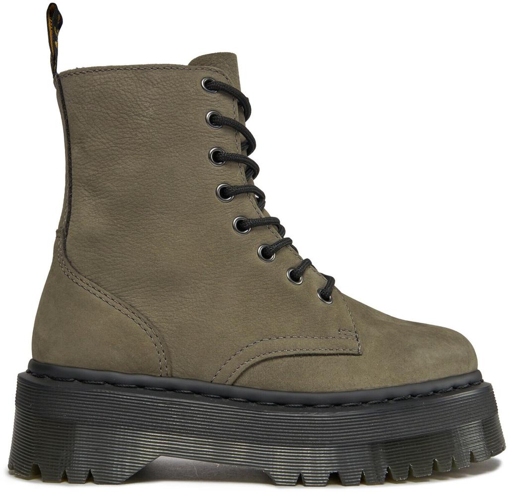 Dr. Boots. Martens Jadon Nickel Grey Milled Nubuck Wp