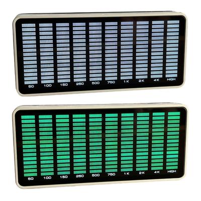 AK1016 LED Indicator Sound Music Spectrum VU Meter Stereo Amplifier Board Adjustable Light Speed Board for Car Player