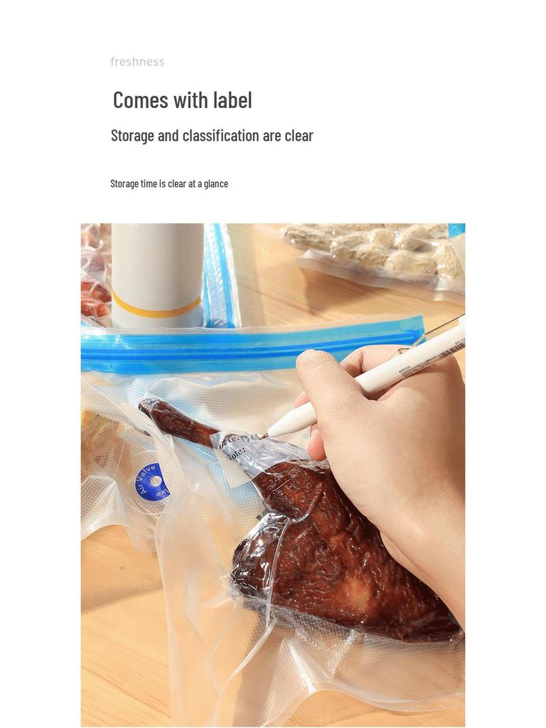 Handheld Electric Vacuum Sealer and Stick Vacuum Machine for Freshness Sealing