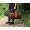Mala Duffel Grande de Couro Feita à Mão-Couro de Búfalo Genuíno Mala Duffel de Fim de Semana-Duffel Masculina de Luxo-Bolsa de Ombro para Viagem Noturna