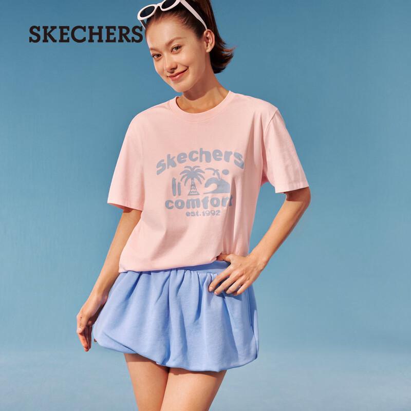Skechers Unisex Cool-Touch Knit Short Sleeve T-Shirt L226U024