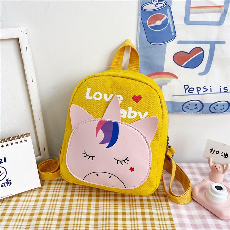 Cute Cartoon Style Small School Bag For Young Kids Ages 3-6 Comfortable And Stylish