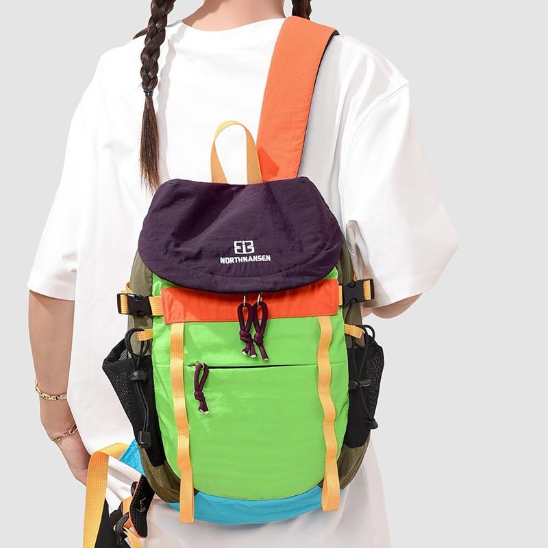 Zaino Leggero Impermeabile da Escursionismo Donna Uomo Capacità 20L Daypack in Nylon Trekking Outdoor Ciclismo Viaggio