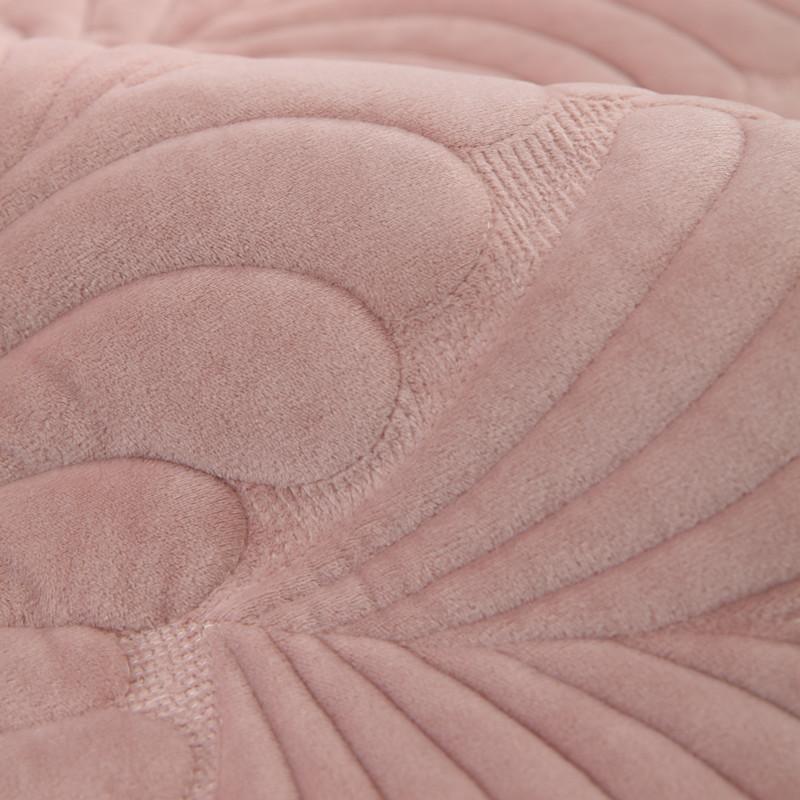 Autumn and Winter Leaves Quilted Plush Solid Color Sofa Cushion Modern Simple Non-Slip Sofa Cushion Towel