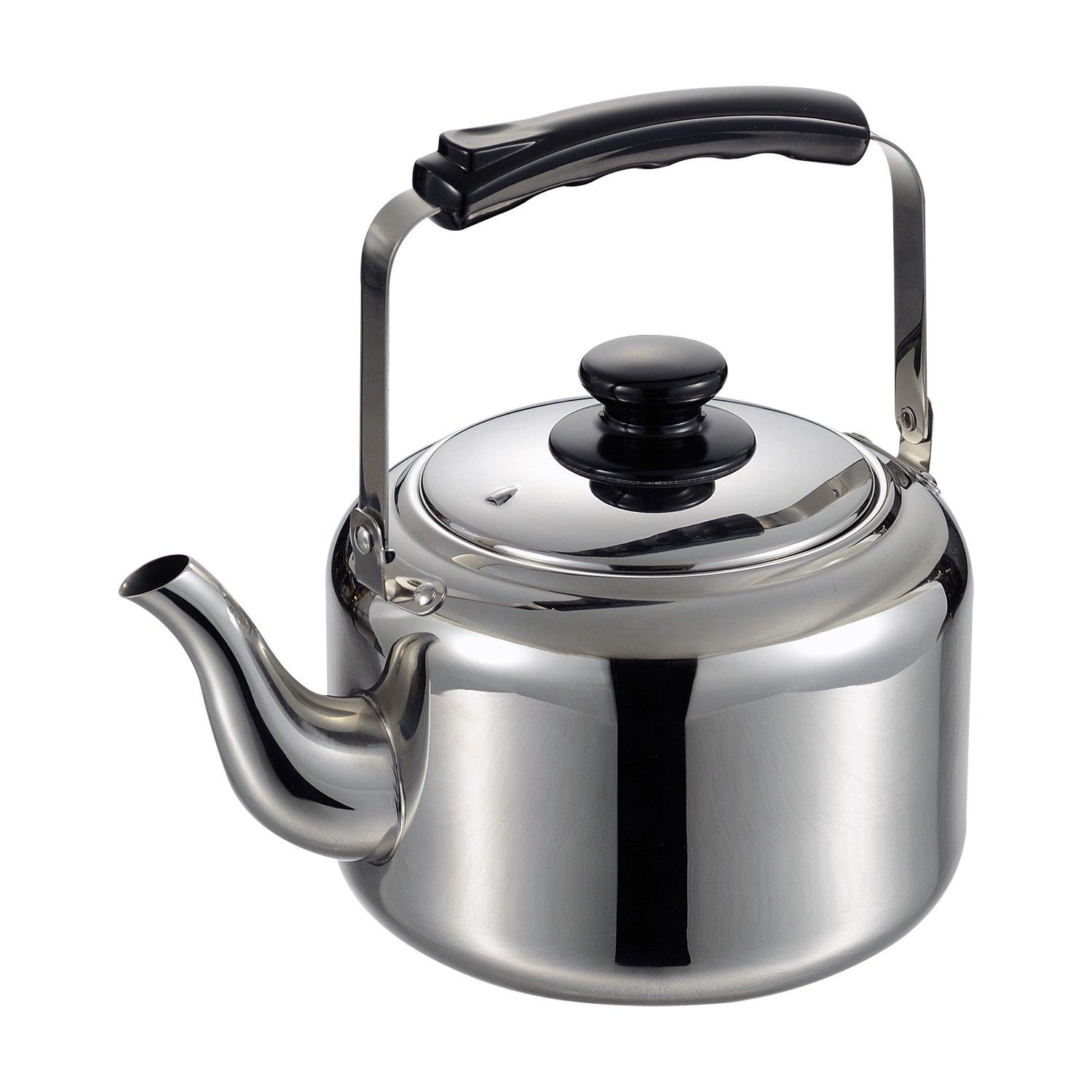 

Чайник MTI 18-8 IH Plain Kettle II, 3 л, совместимый с индукционными плитами, совместимый с газовыми плитами