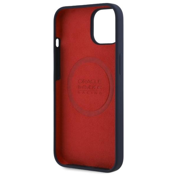Red Bull Rbhmp15S24Sihsrv Iphone 15 6.1 Hardcase Granatowy/Navy Silicone Horizontal Logo Magsafe